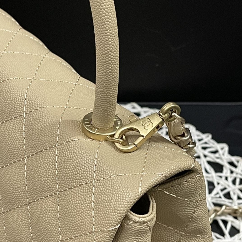 Ch**el top handle bags